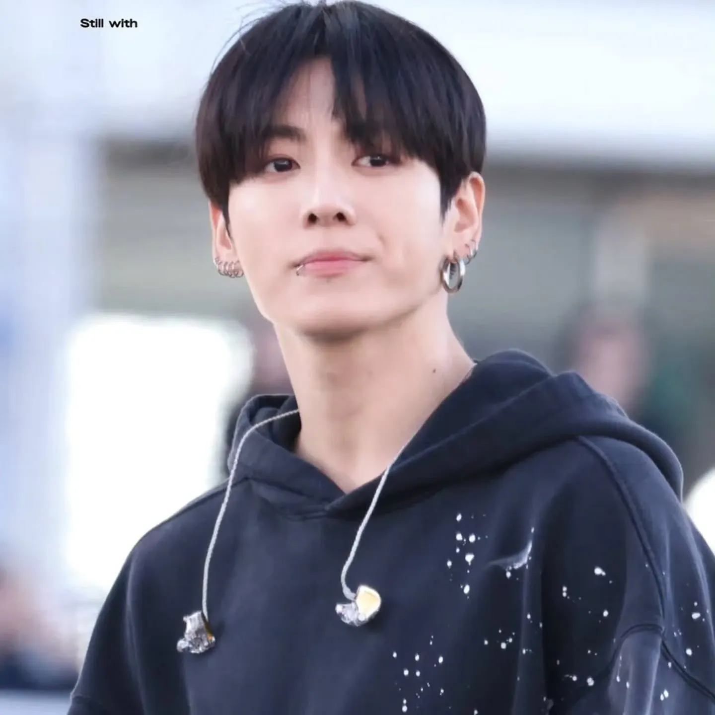 A moment captured by Jungkook (BTS)'s fan