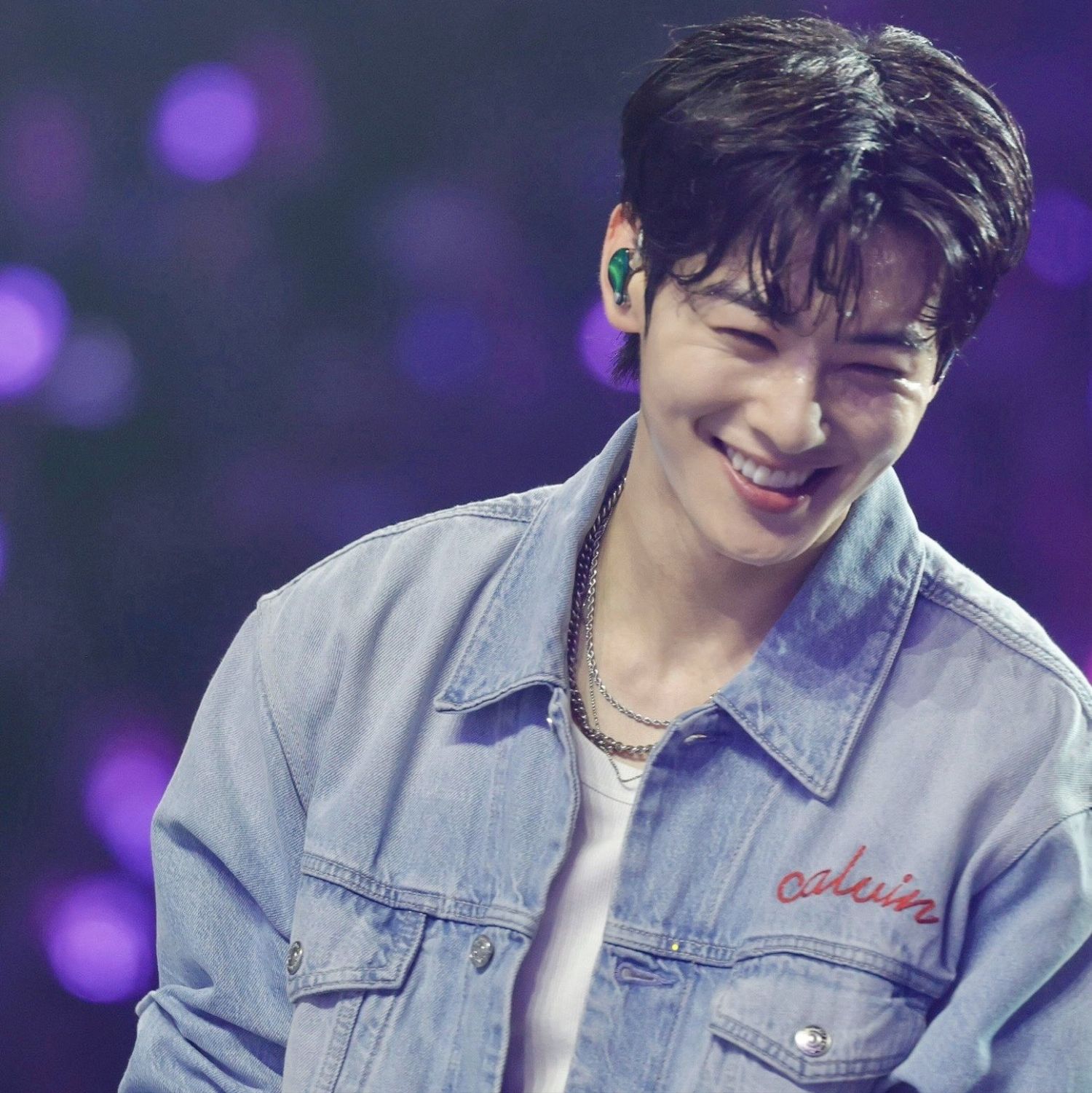 A moment captured by Eunwoo (ASTRO)'s fan