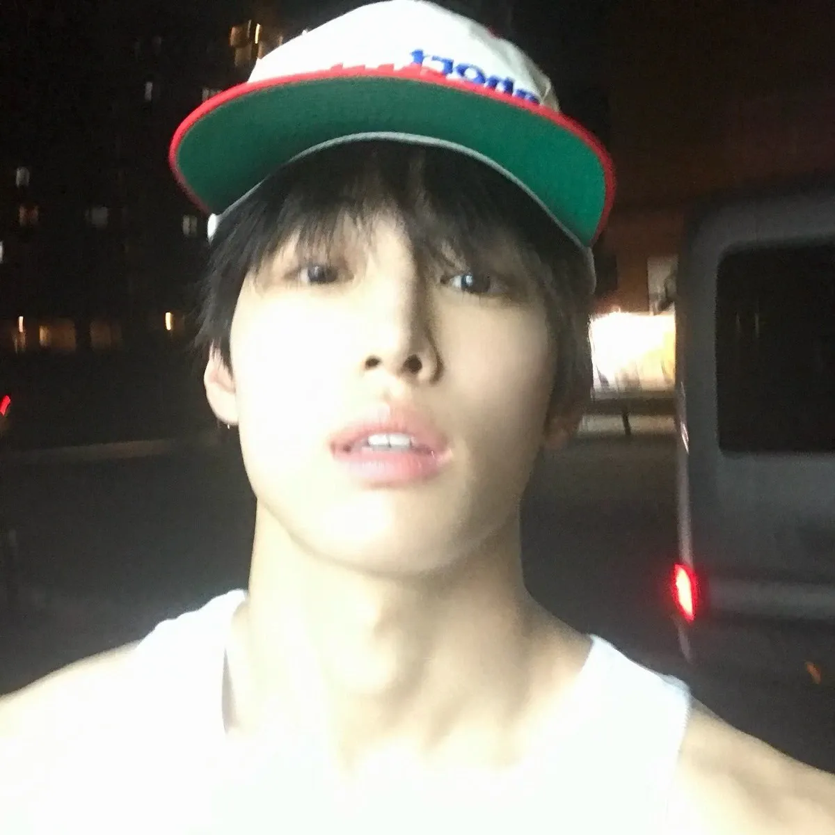 A moment captured by Jang yonghoon (IDID)'s fan