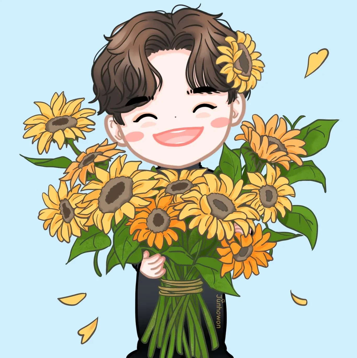 Recent activity shot of Junho (2PM)