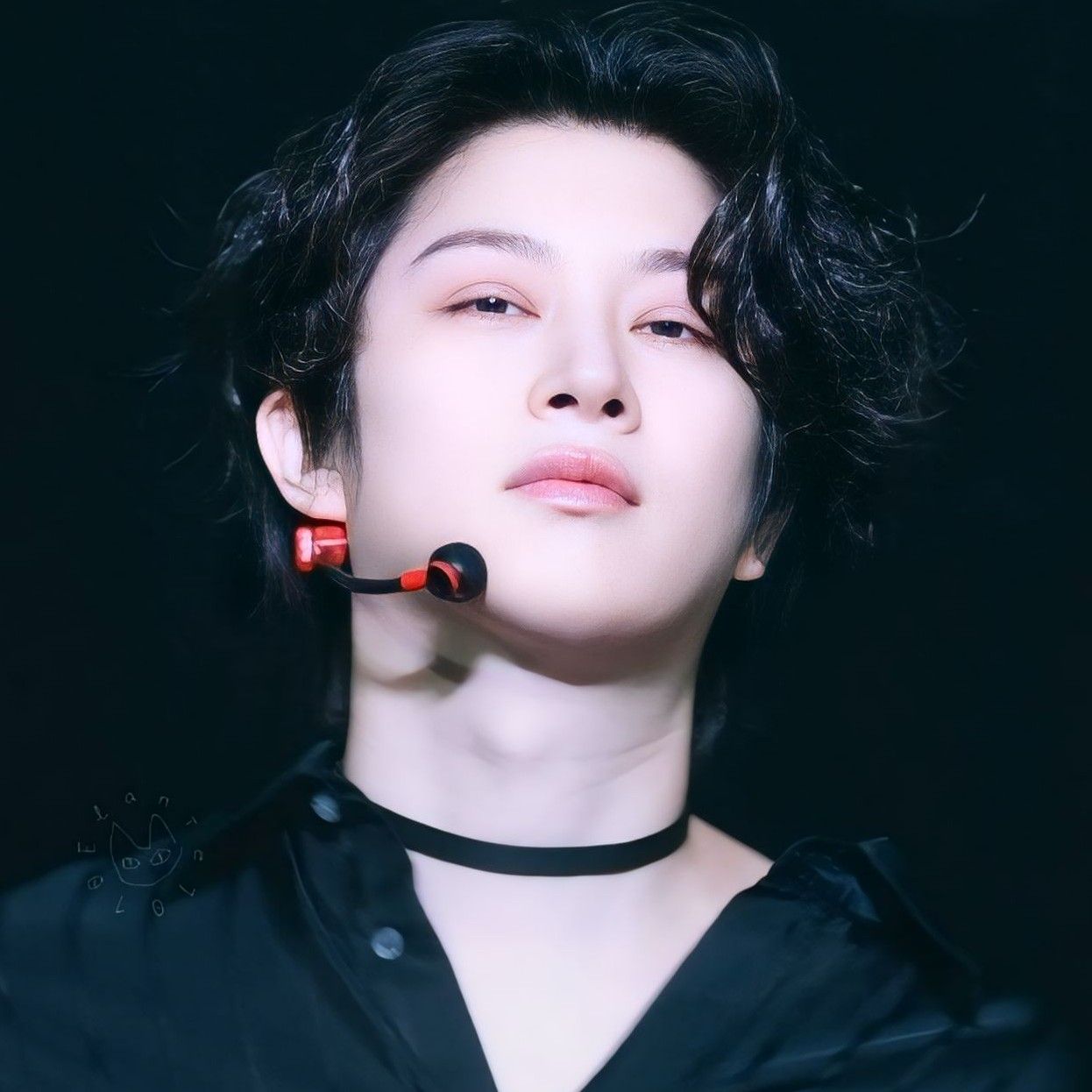 A moment captured by Heechul (Super Junior)'s fan