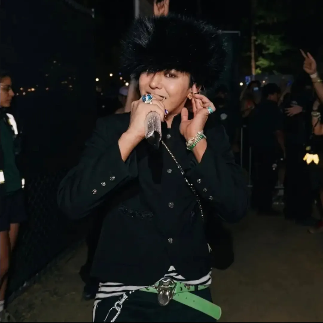G-DRAGON (BIGBANG)の舞台裏ショット