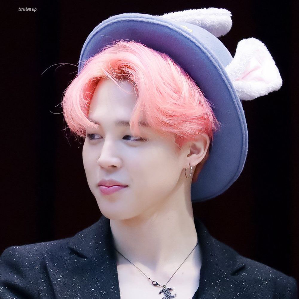 Recent activity shot of Jimin (BTS)