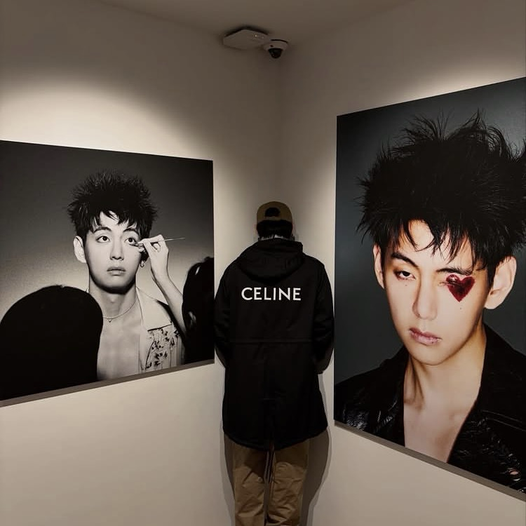 V (防弹少年团)粉丝拍下的瞬间