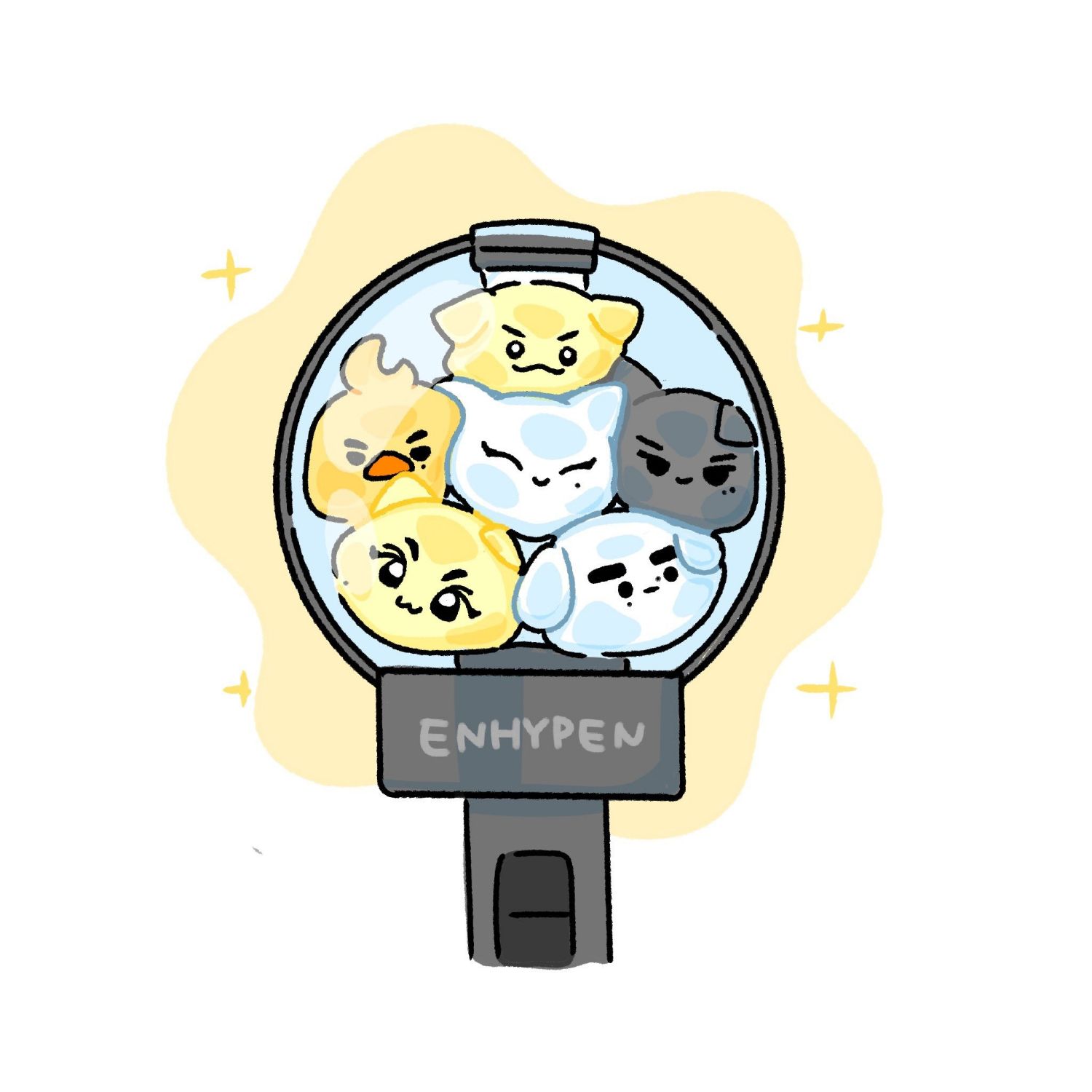 Momen yang diabadikan oleh penggemar ENHYPEN