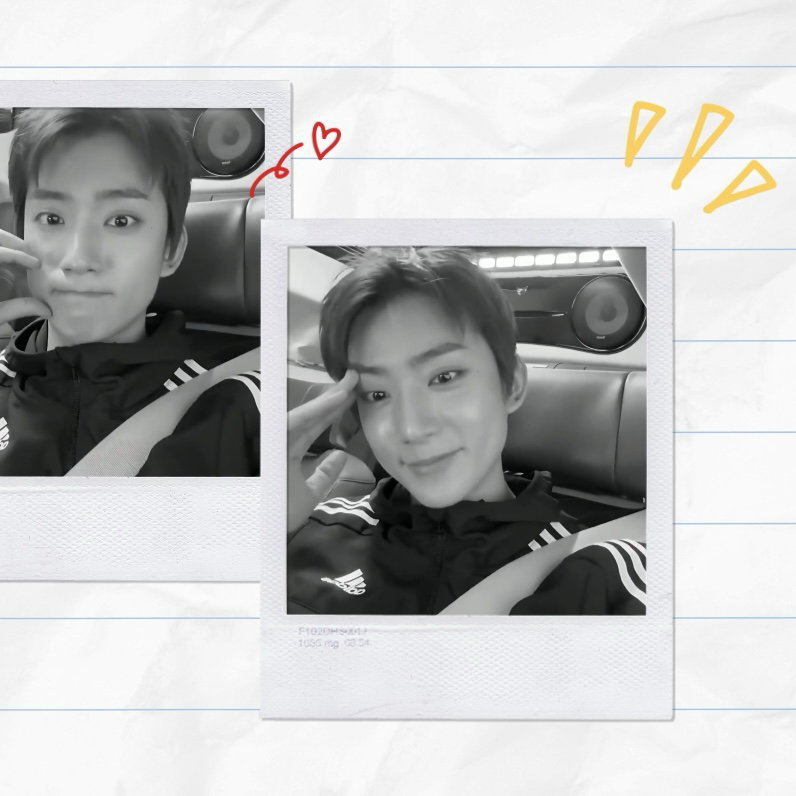 A moment captured by Gongchan (B1A4)'s fan