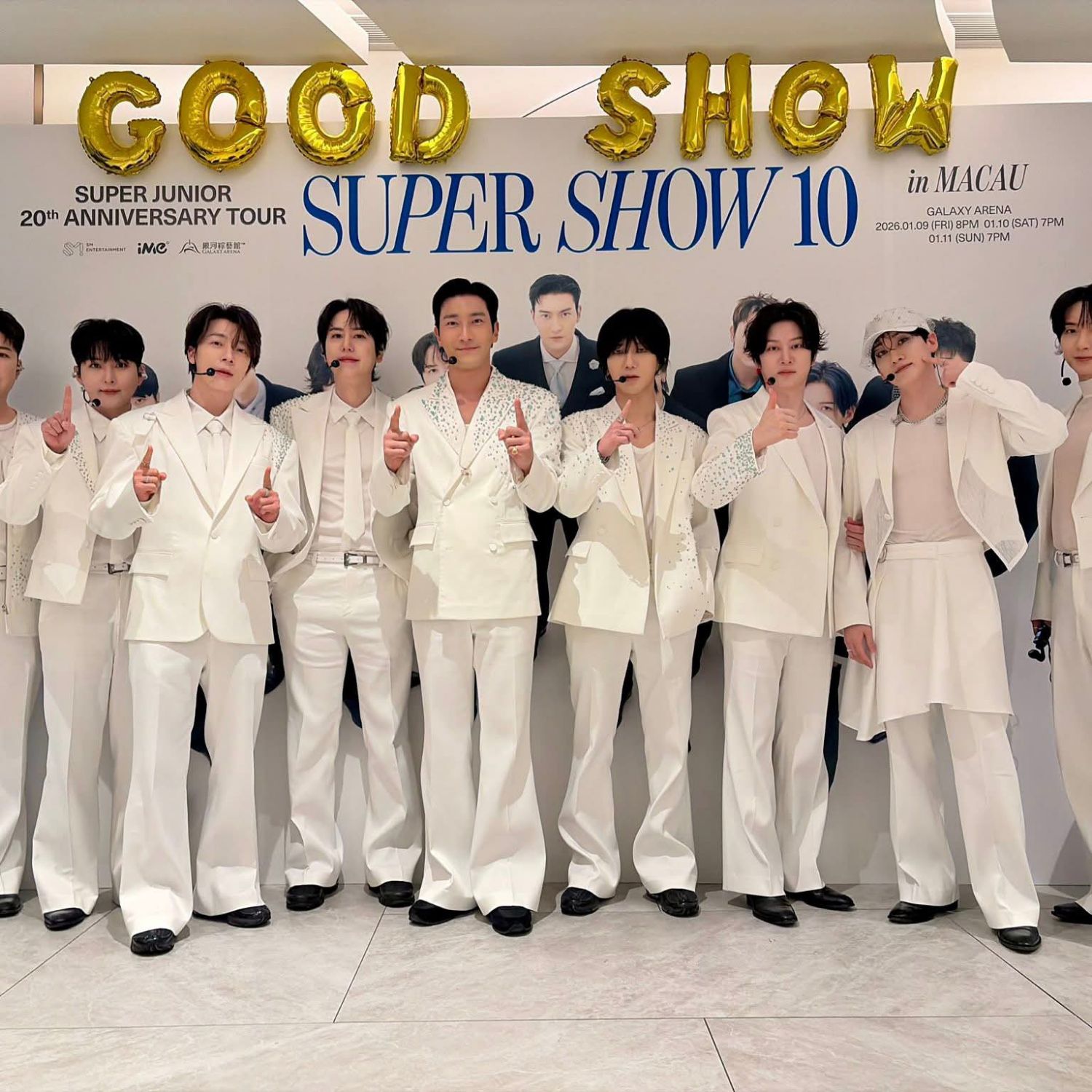 Momen yang diabadikan oleh penggemar Super Junior