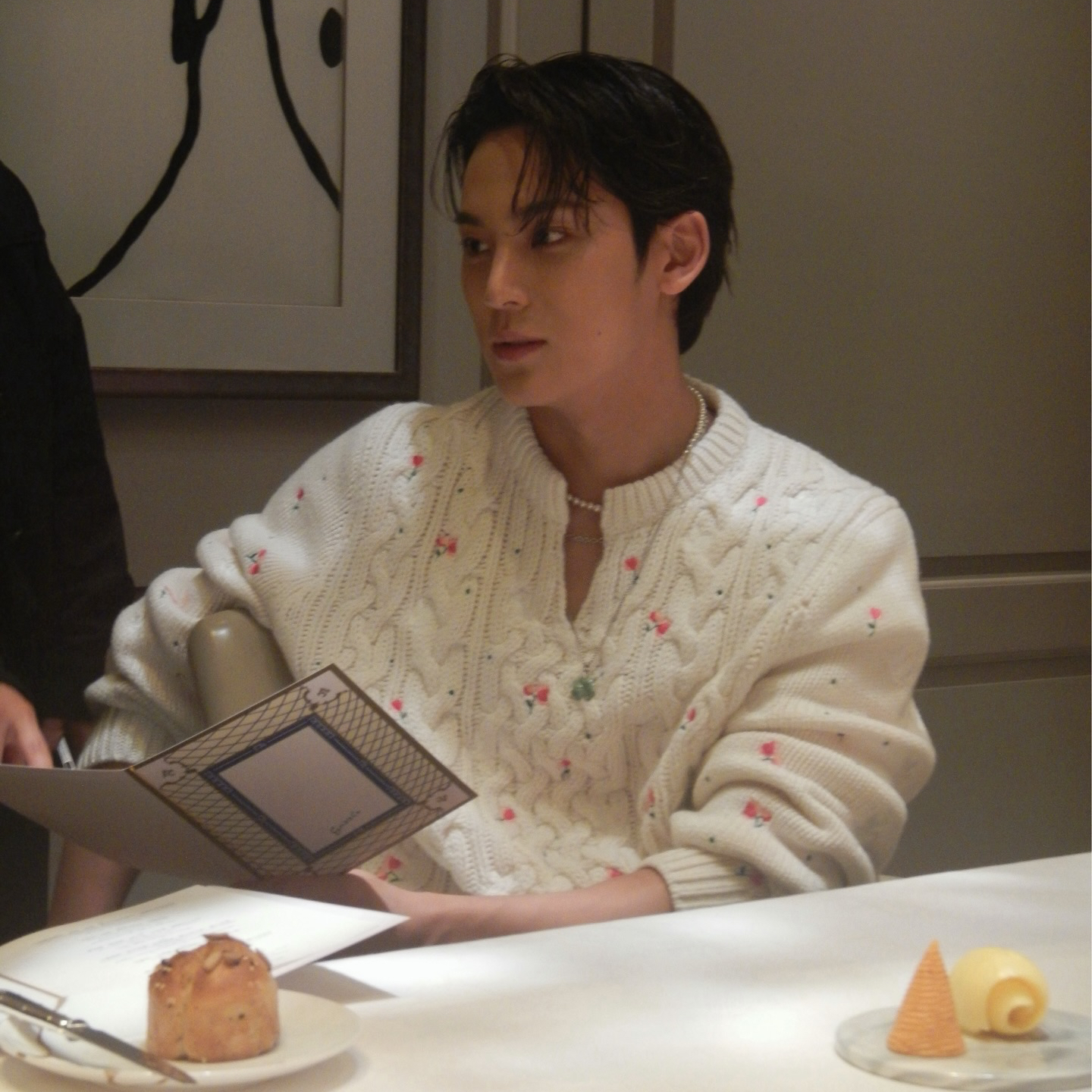 Behind-the-scenes cut of Mingyu (SEVENTEEN)