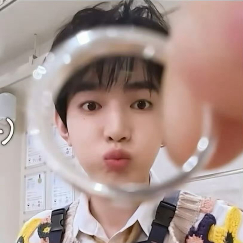 Recent activity shot of Zhang Hao (ZEROBASEONE)