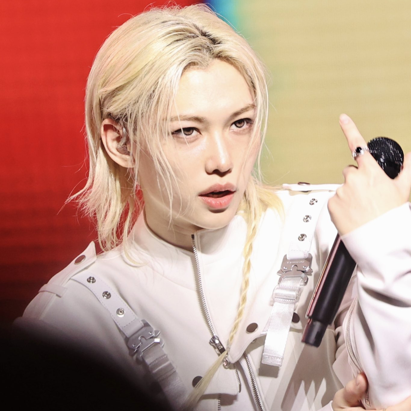 Recent activity shot of Felix (Stray Kids)