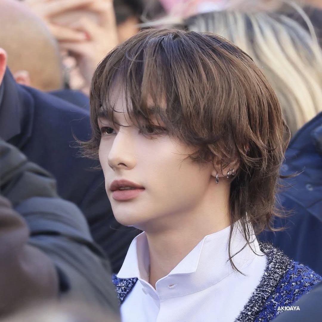 Behind-the-scenes cut of Hyunjin (Stray Kids)