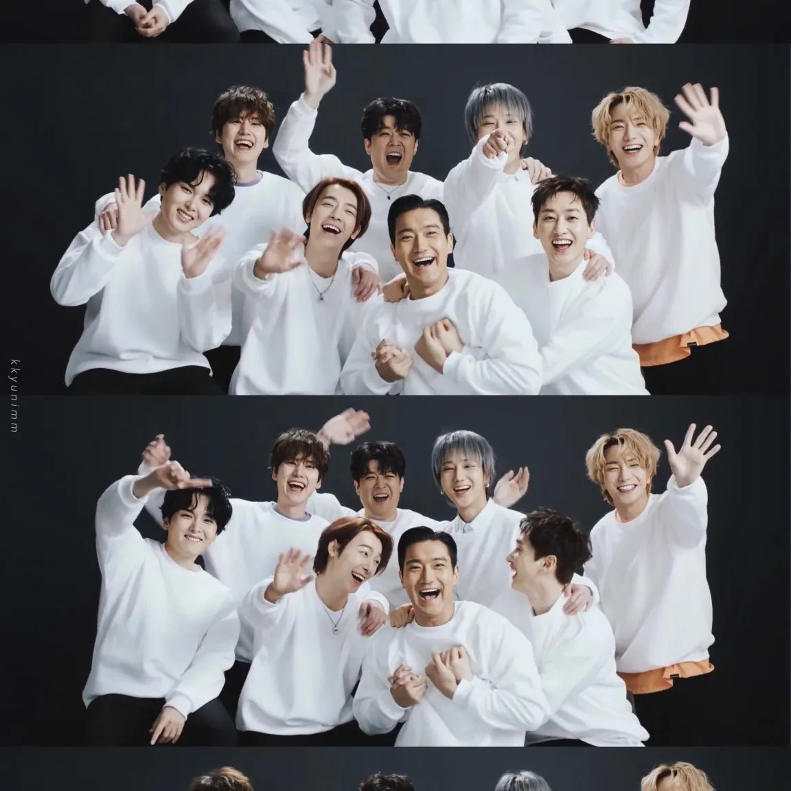 A moment captured by Super Junior's fan