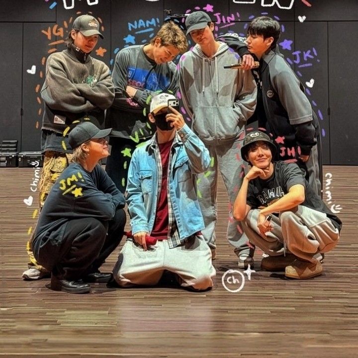 방탄소년단의 비하인드 컷