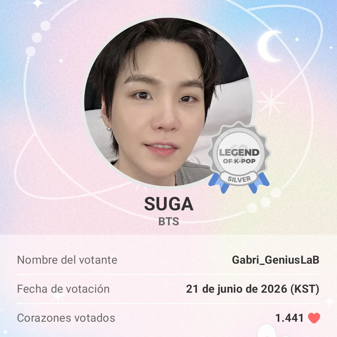 Potret di balik layar SUGA (BTS)