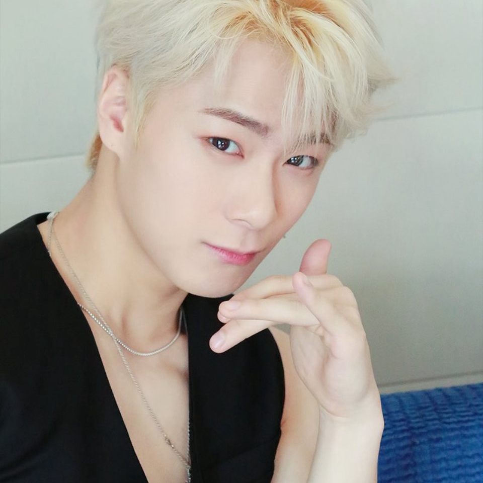 Recent activity shot of Moonbin (ASTRO)