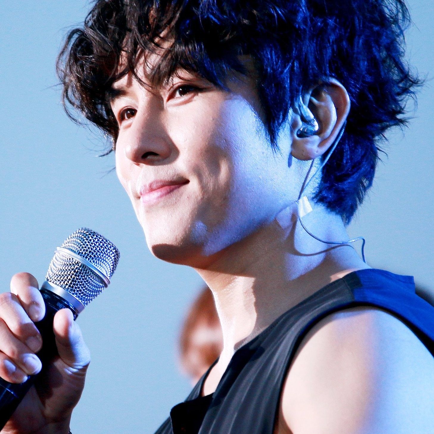 A moment captured by Kim Dongwan (SHINHWA)'s fan