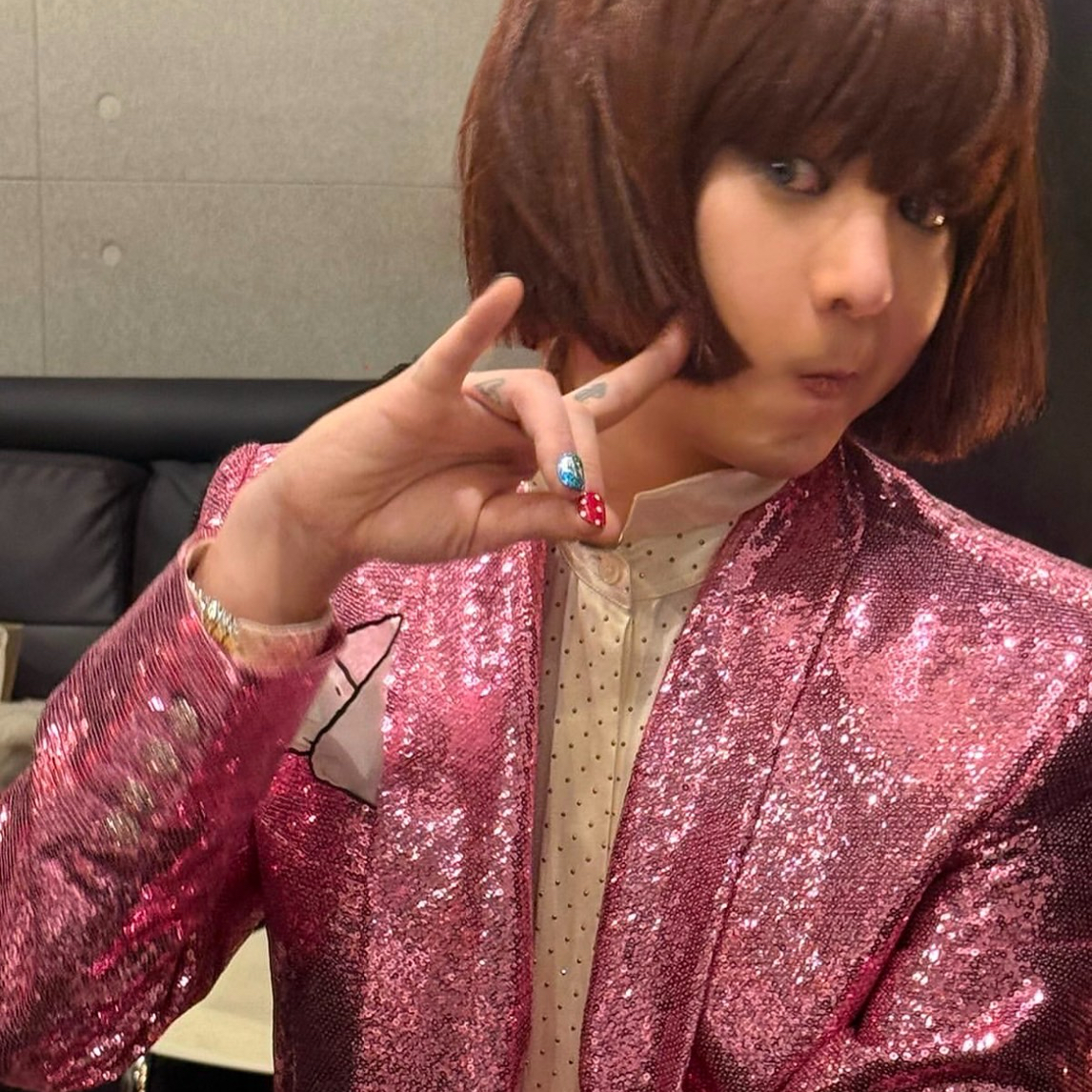 A moment captured by G-DRAGON (BIGBANG)'s fan