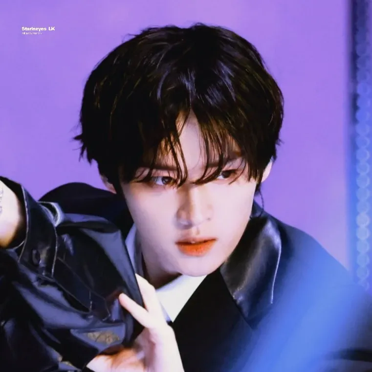Recent activity shot of Lee Know (Stray Kids)