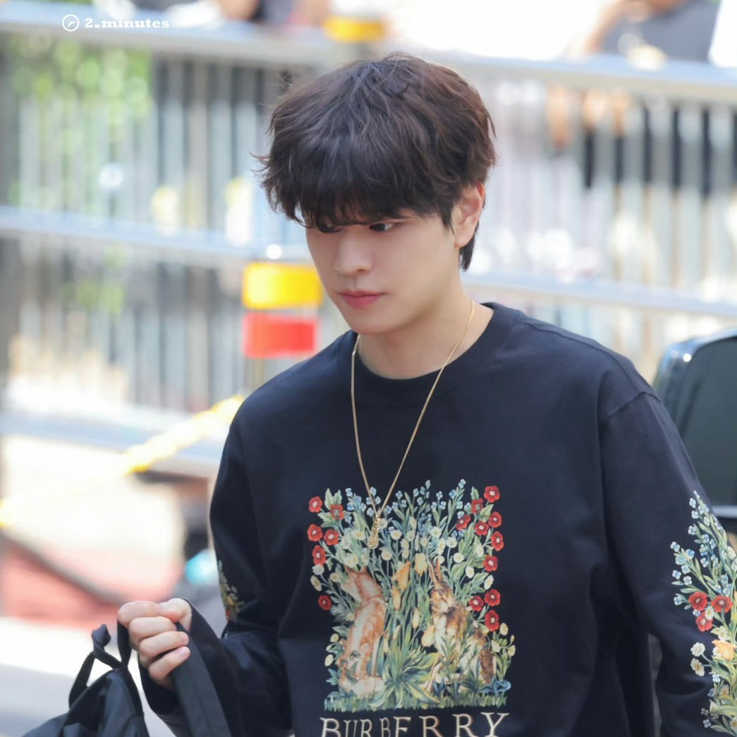 Recent activity shot of Seungmin (Stray Kids)