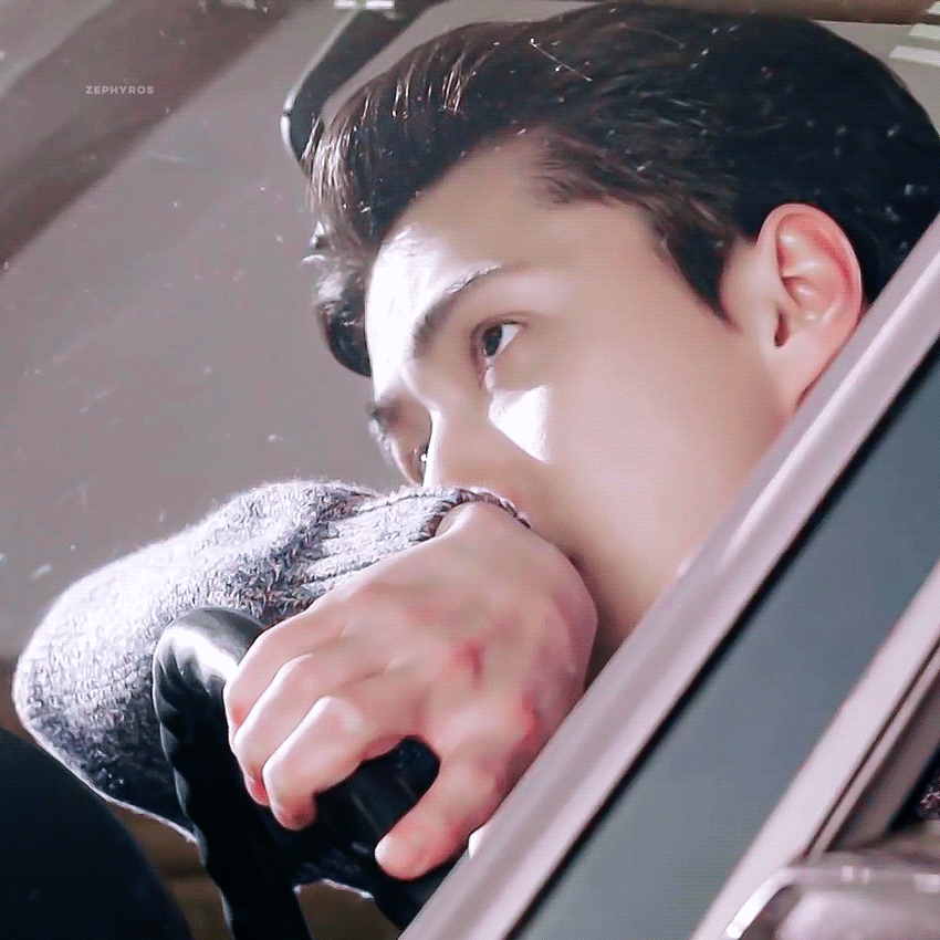 세훈 (EXO)의 비하인드 컷