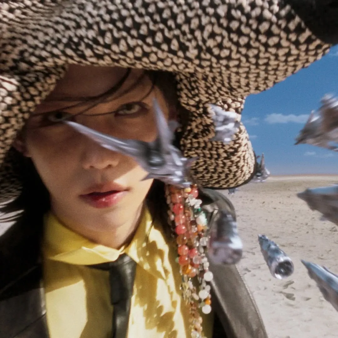 A moment captured by Felix (Stray Kids)'s fan