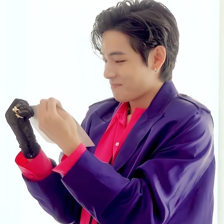 V (防弹少年团)粉丝拍下的瞬间