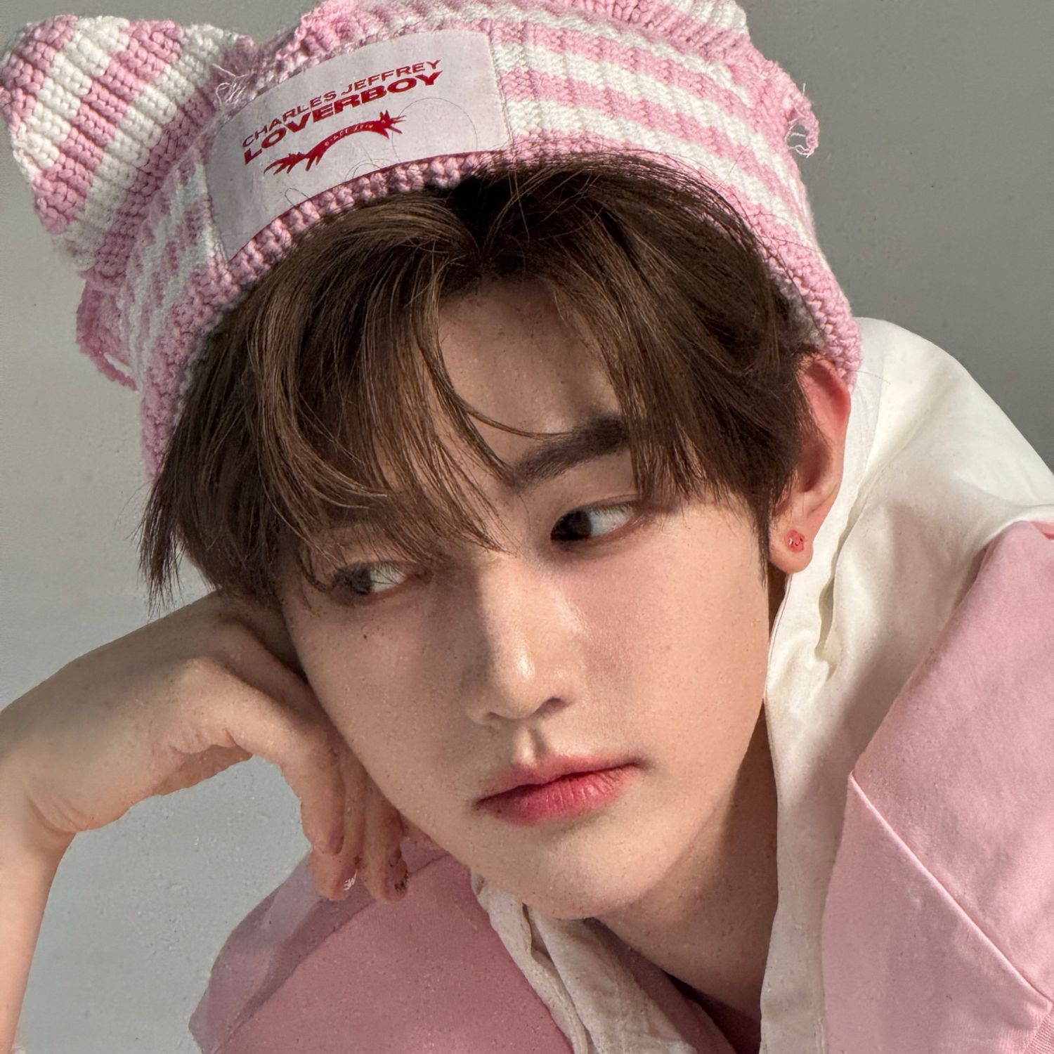 A moment captured by Zhang Hao's fan