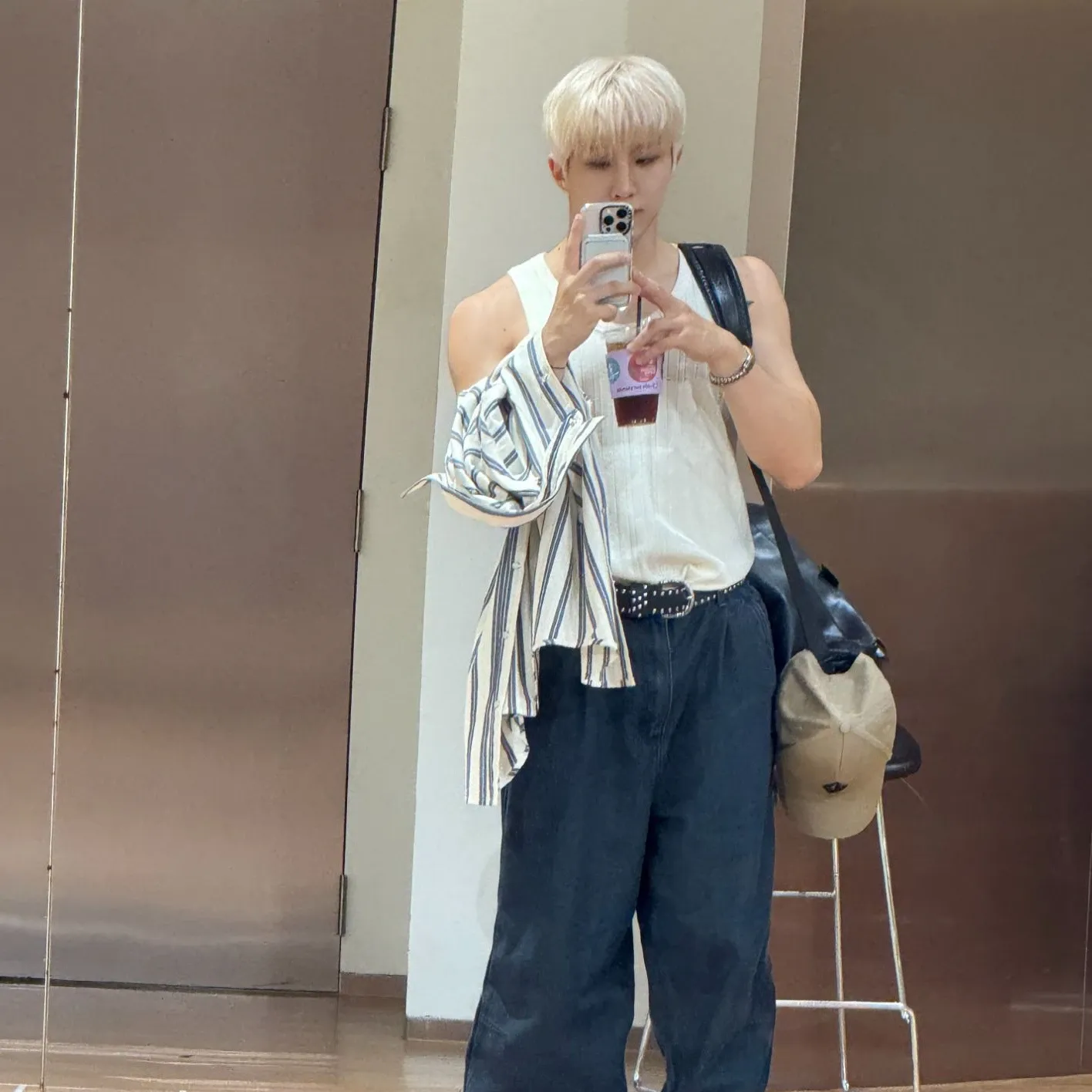 Recent activity shot of Jinjin (ASTRO)