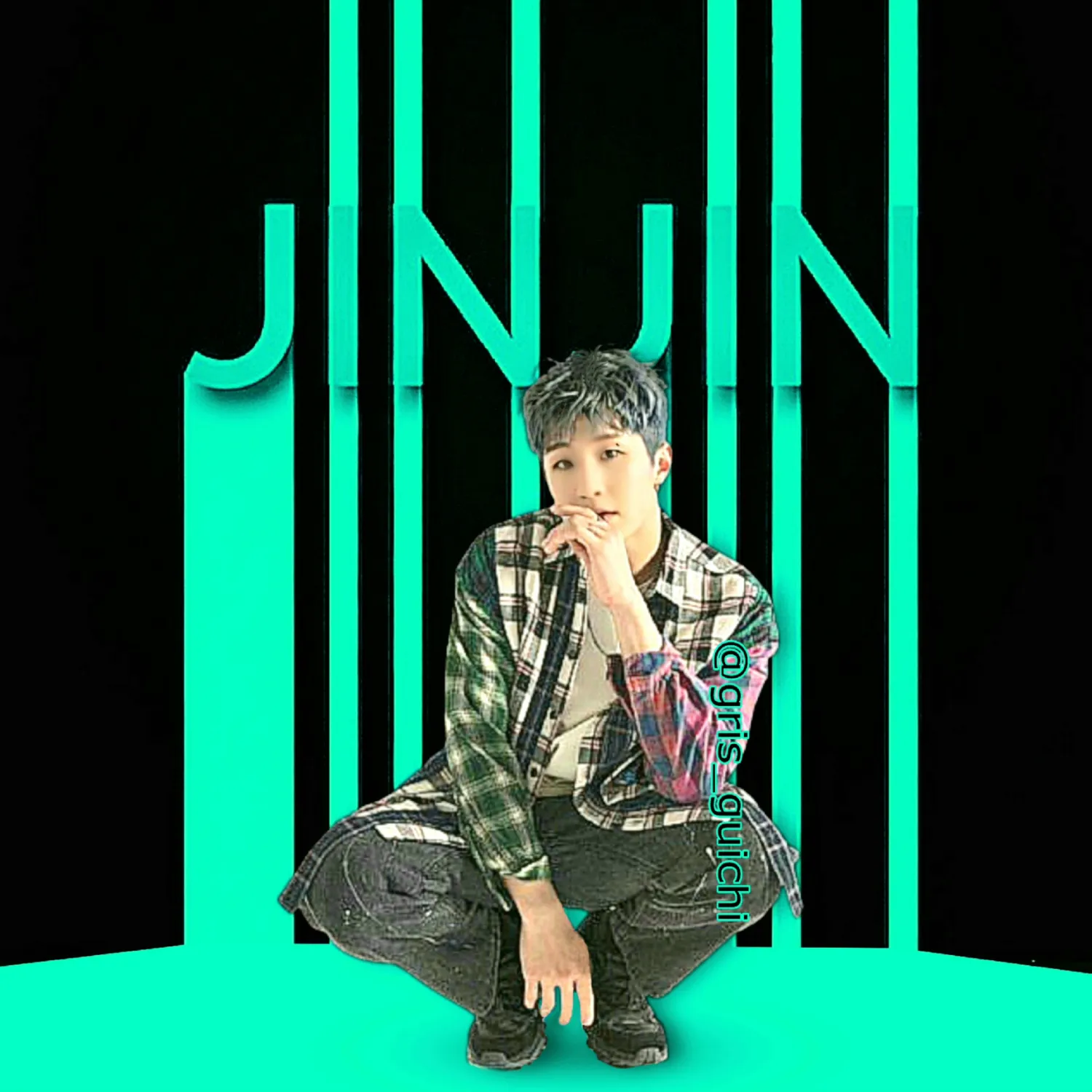 Recent activity shot of Jinjin (ASTRO)