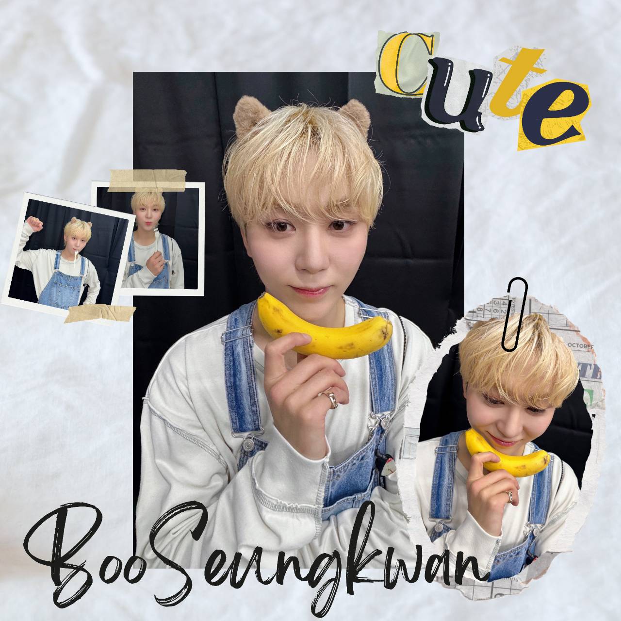 A moment captured by Seungkwan (SEVENTEEN)'s fan