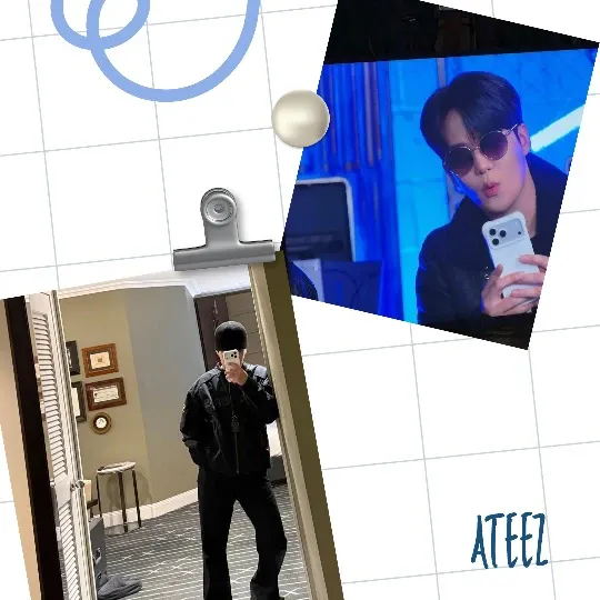 A moment captured by Jongho (ATEEZ)'s fan