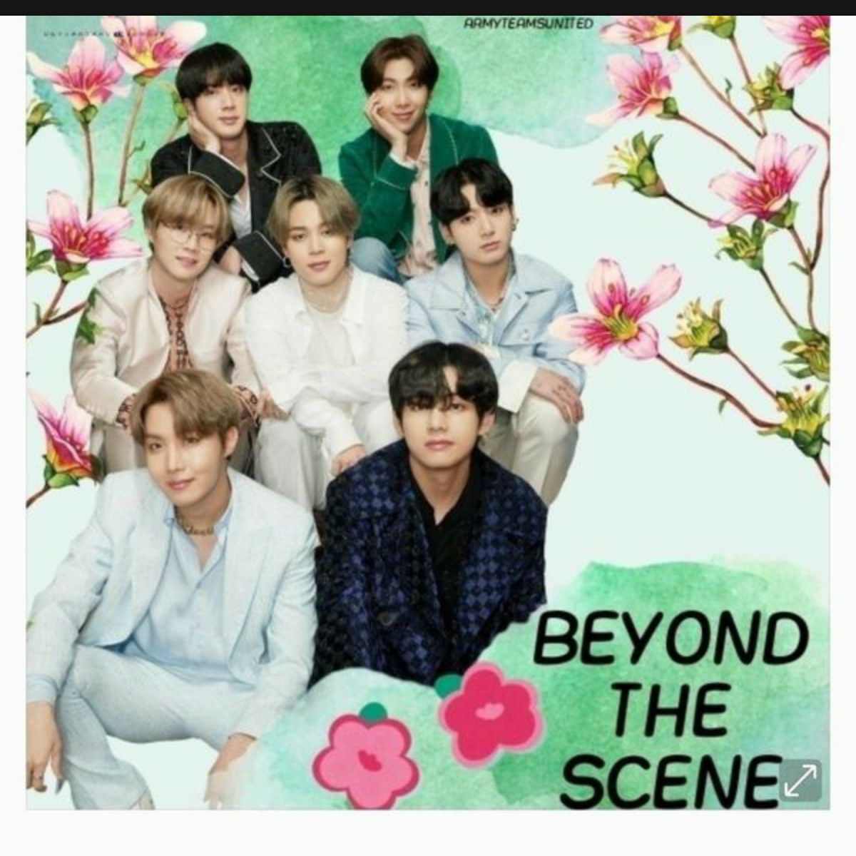 BTSの舞台裏ショット