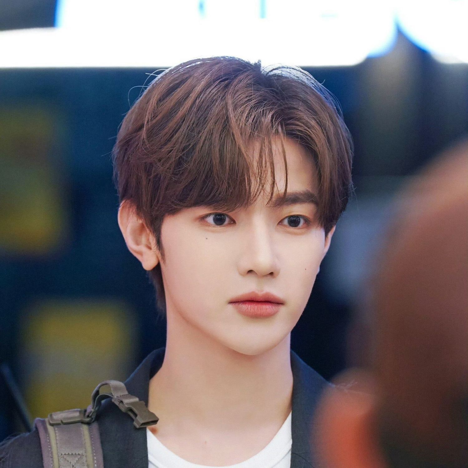 Recent activity shot of Zhang Hao (ZEROBASEONE)