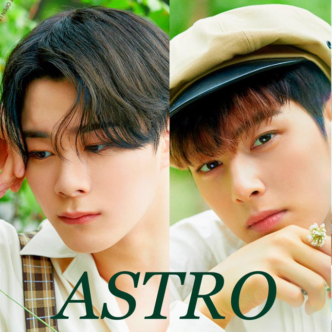 A moment captured by Eunwoo (ASTRO)'s fan