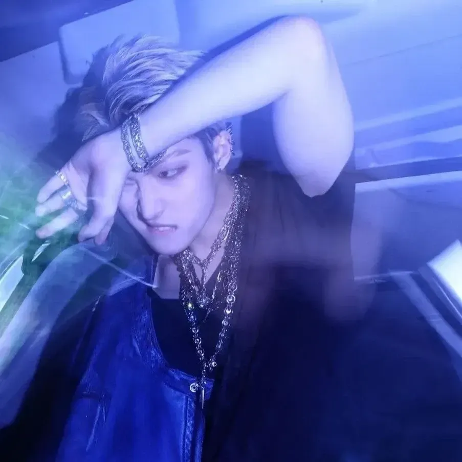 Recent activity shot of Mingi (ATEEZ)