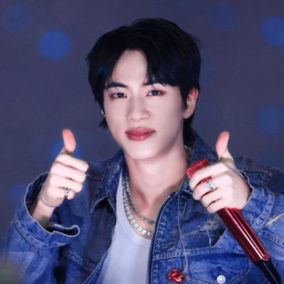 A moment captured by Jin (BTS)'s fan