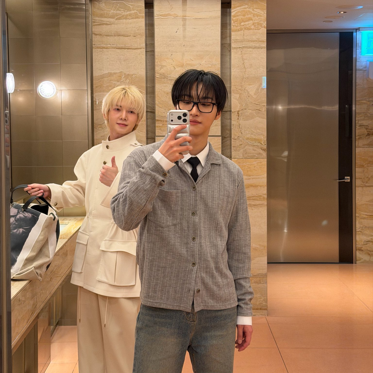 A moment captured by ATEEZ's fan