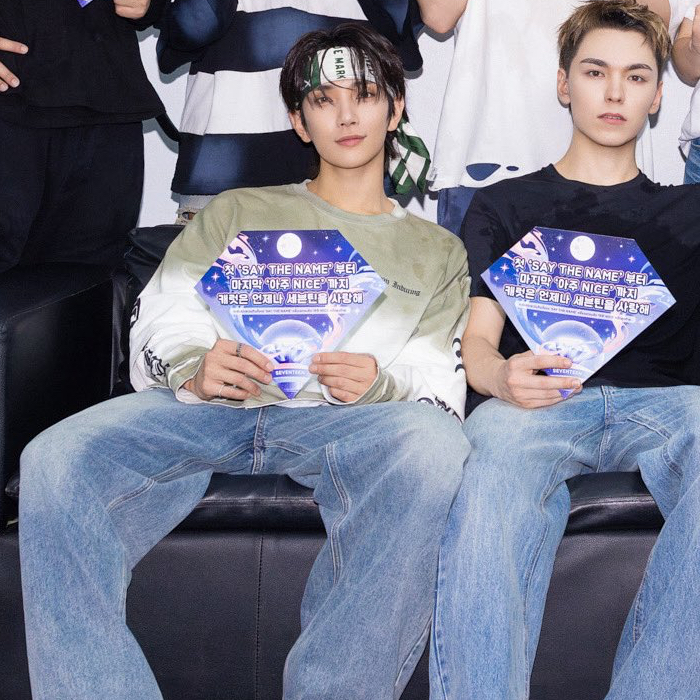 Recent activity shot of Joshua (SEVENTEEN)