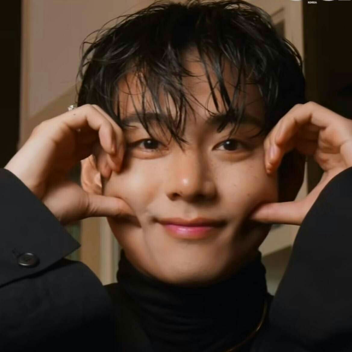 V (防彈少年團)粉絲拍下的瞬間