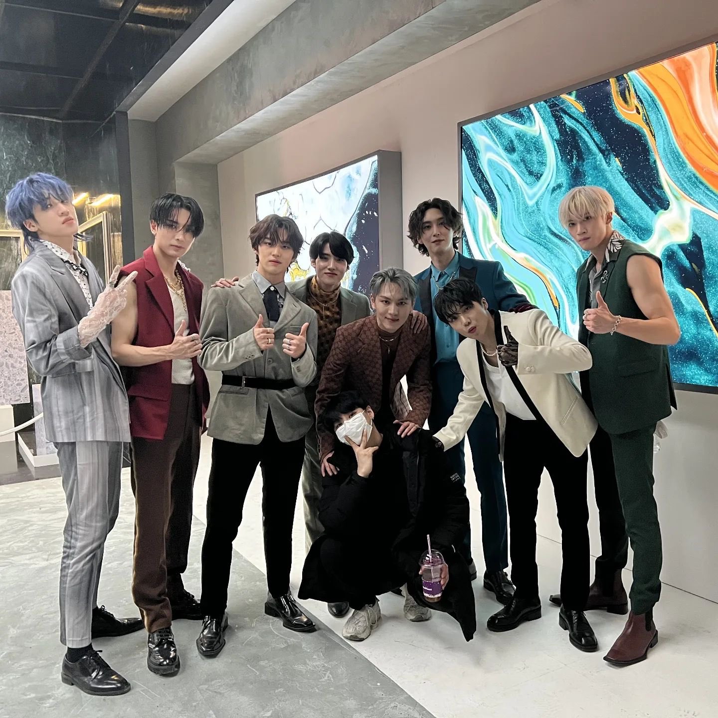 A moment captured by PENTAGON's fan