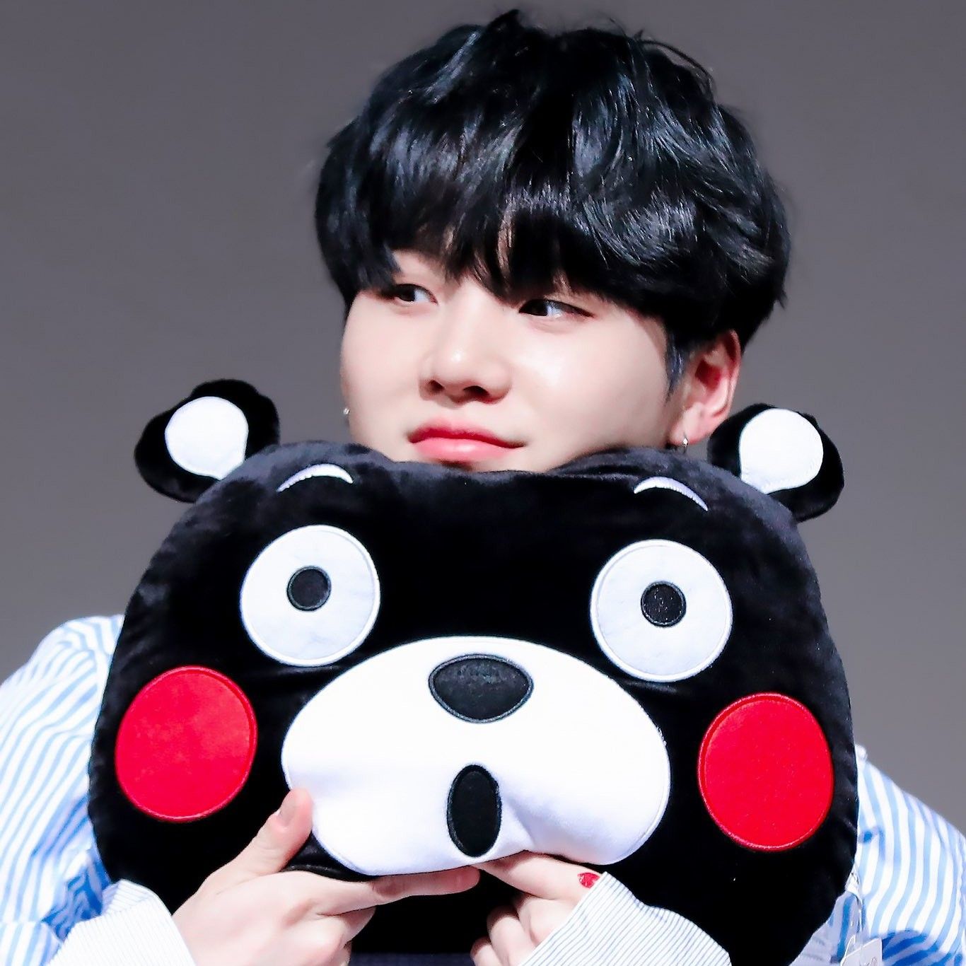 A moment captured by SUGA (BTS)'s fan