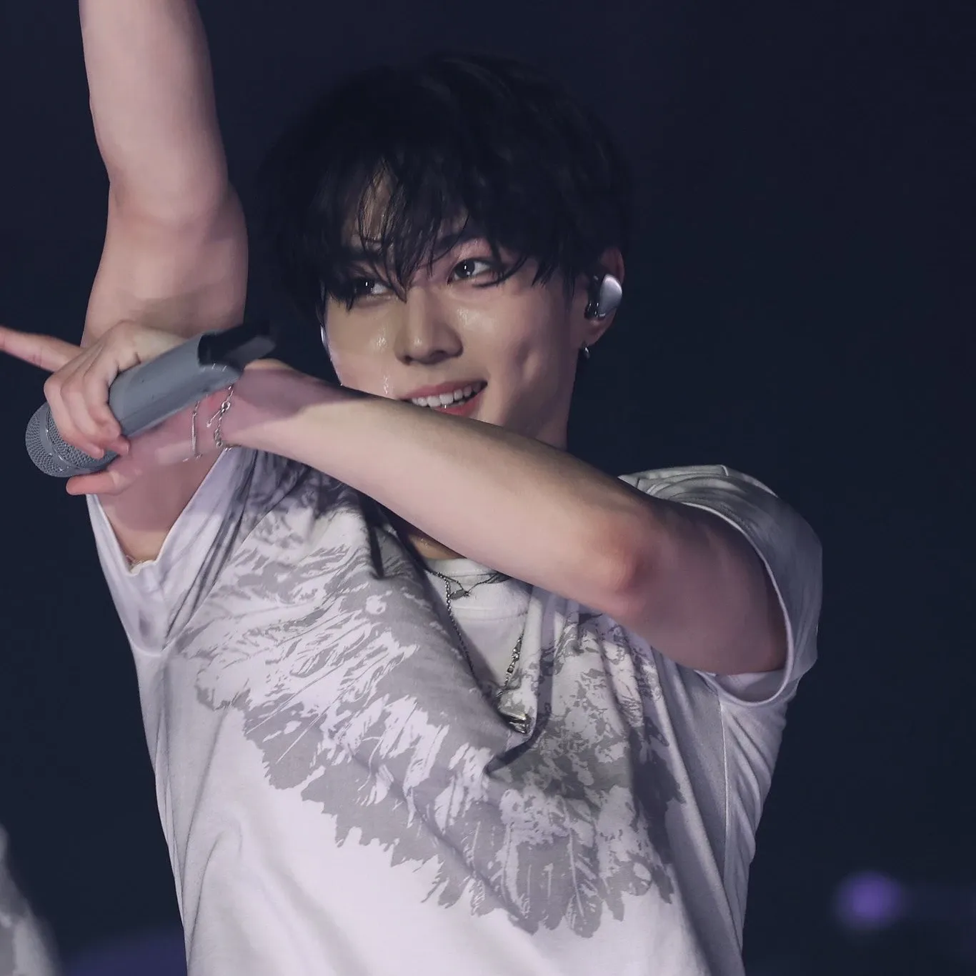 Recent activity shot of Jungwon (ENHYPEN)