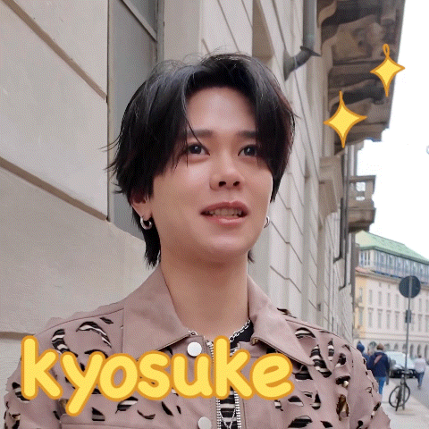 Behind-the-scenes cut of Fujimaki Kyosuke (INI)