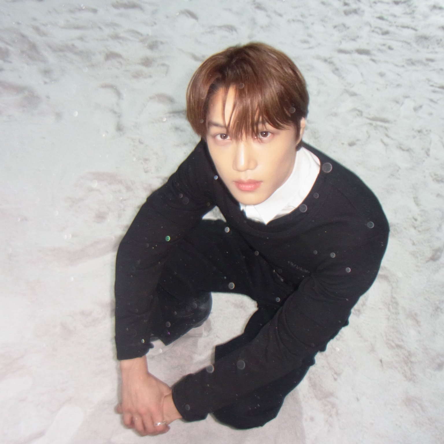 Kai (EXO)粉絲拍下的瞬間