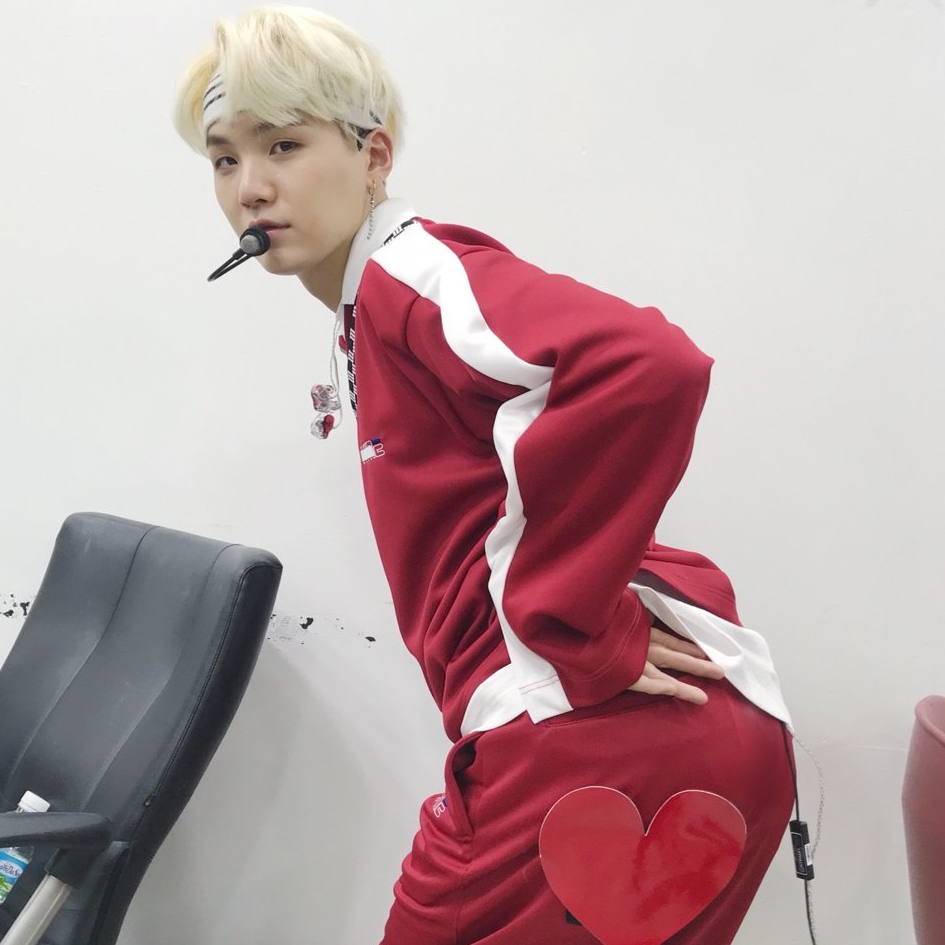 A moment captured by SUGA (BTS)'s fan