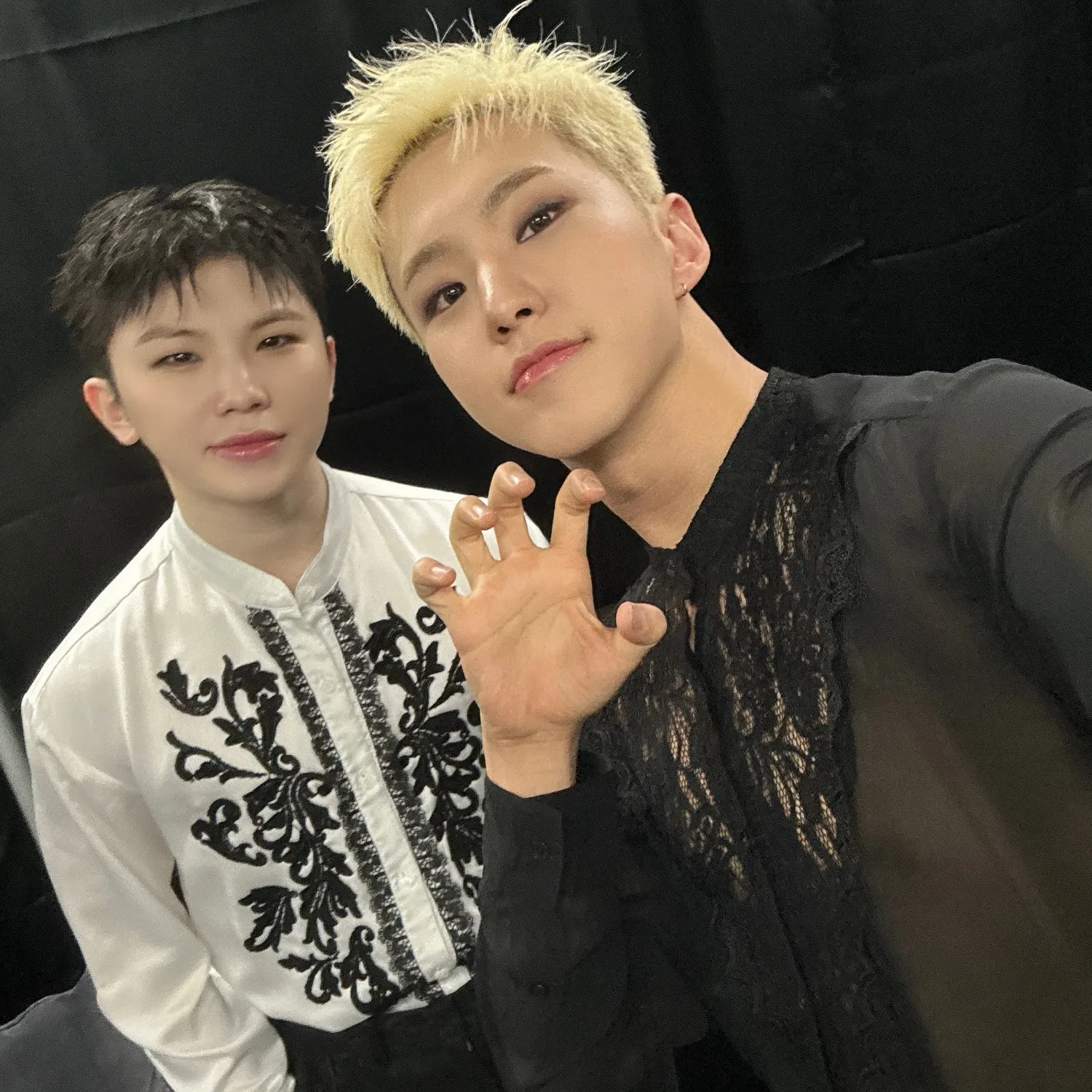 Woozi (SEVENTEEN)粉丝拍下的瞬间