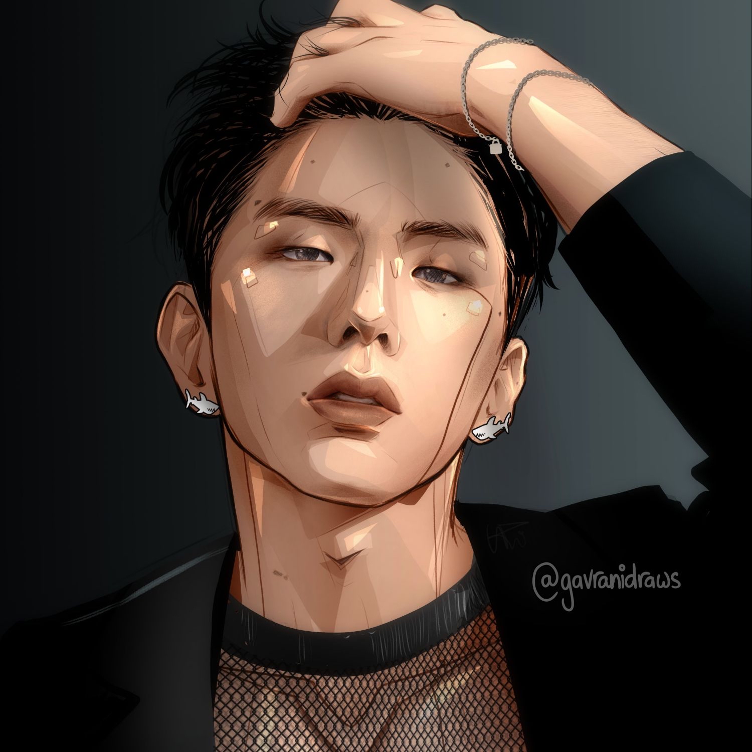 A moment captured by Kihyun (MONSTA X)'s fan