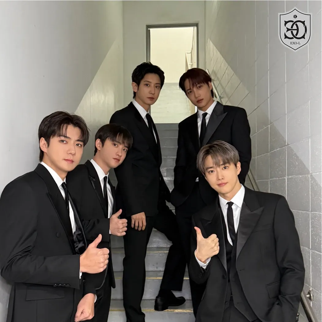 Recent activity shot of EXO