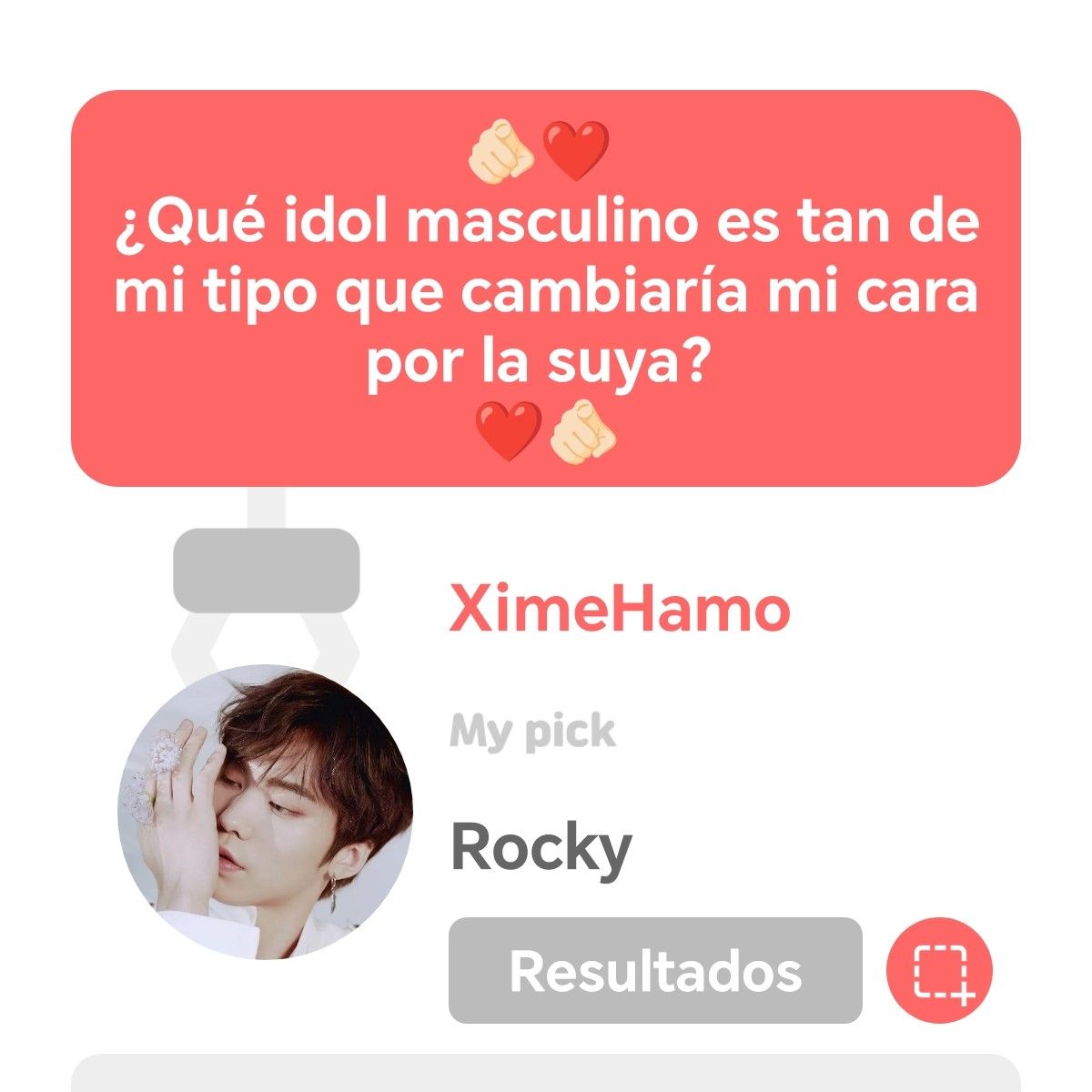 A moment captured by Rocky's fan