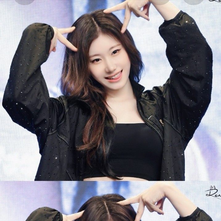 A moment captured by Chaeryeong (ITZY)'s fan